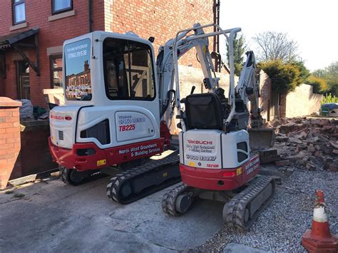 man and mini digger hire wigan|digger hire uk.